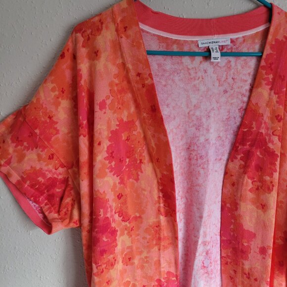 Isaac Mizrahi Women's short sleeve Cardigan - Picture 3 of 6